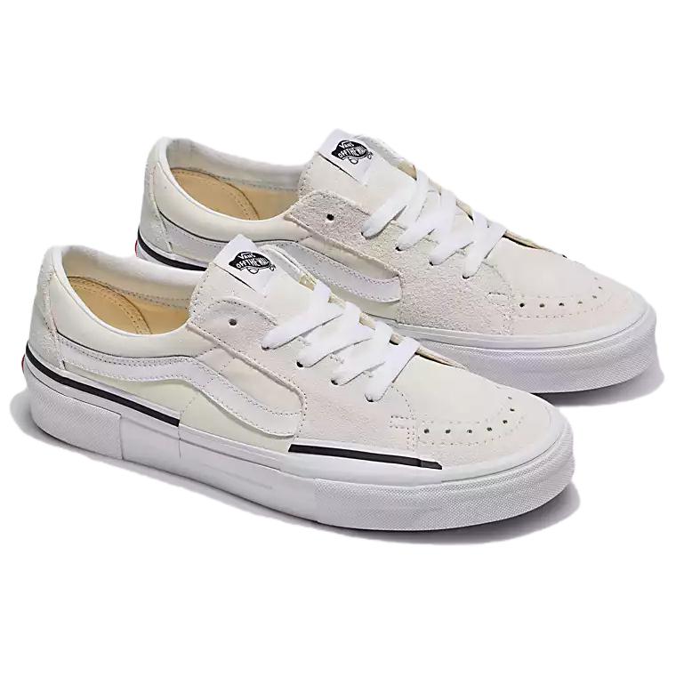 Lookbook Vans Sk8-Low Rearrange 'Marshmallow' Lelaki & Wanita Kasut Sneaker VN000CRNCD3