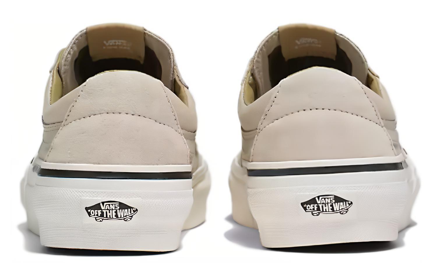 Shop Vans SK8 HI 防滑耐磨透氣 低筒 滑板鞋 男女款 米白色