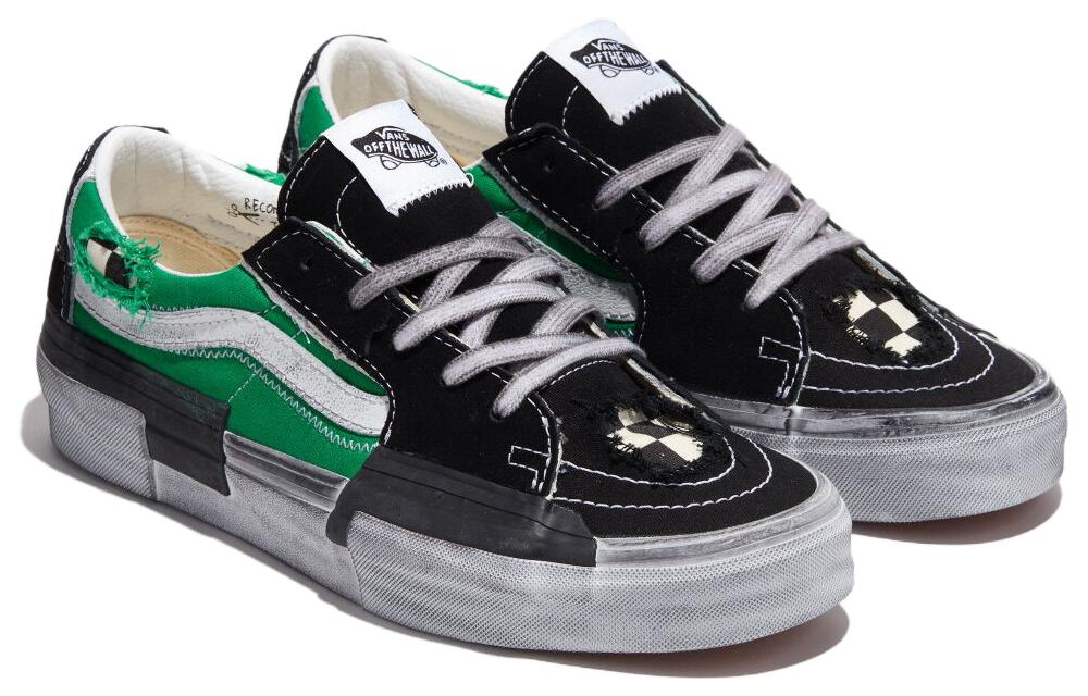 Lookbook Vans SK8 LOW 舒適 防滑耐磨 低筒 滑板鞋 男女款 黑綠
