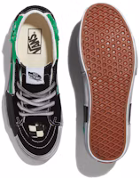 Shop Vans SK8 LOW 舒適 防滑耐磨 低筒 滑板鞋 男女款 黑綠