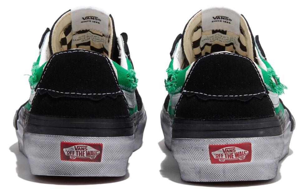 Shop Vans Sk8-Low Reconstruct 'Negro Verde' VN0009QSYJ71