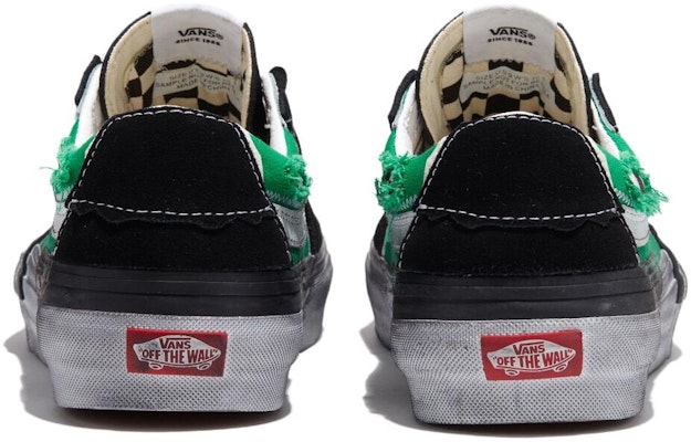 Vans Sk8-Low Reconstruct 'Black Green' VN0009QSYJ71 Shop Vans Sk8-Low Reconstruct 'Black Green' VN0009QSYJ71