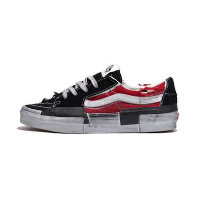 Vans Sk8-Low Reconstruct 'Black Red'