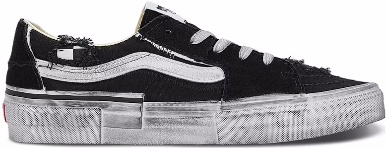 반스 스케이트-로우 리컨스트럭트 '블랙 화이트' VN0009QSBP7 Order 반스 스케이트-로우 리컨스트럭트 '블랙 화이트' VN0009QSBP7