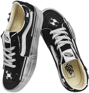 반스 스케이트-로우 리컨스트럭트 '블랙 화이트' VN0009QSBP7 Shop 반스 스케이트-로우 리컨스트럭트 '블랙 화이트' VN0009QSBP7