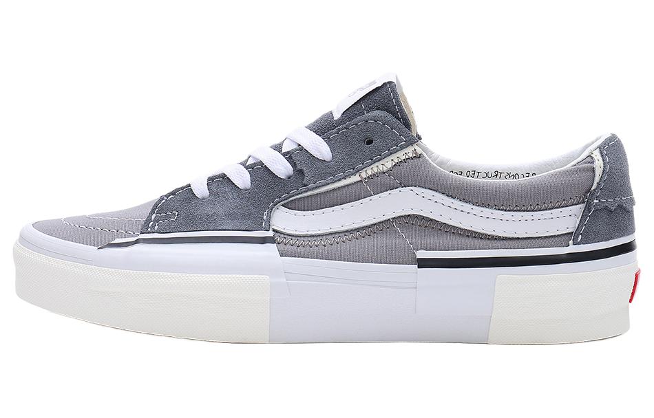 Buy Vans SK8 LOW Reconstruct 防滑耐磨 低筒 滑板鞋 男女同款 灰白