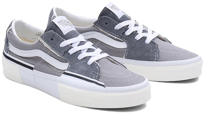 Vans SK8-Low Reconstruct 'Grey White' VN0009QSGRY Order Vans SK8-Low Reconstruct 'Grey White' VN0009QSGRY