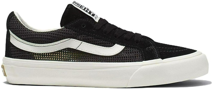 Vans SK8 LOW 重製版網布 VR3 SF 潮流休閒 防滑耐磨 低筒 滑板鞋 男女款 黑白金 Order Vans SK8 LOW 重製版網布 VR3 SF 潮流休閒 防滑耐磨 低筒 滑板鞋 男女款 黑白金