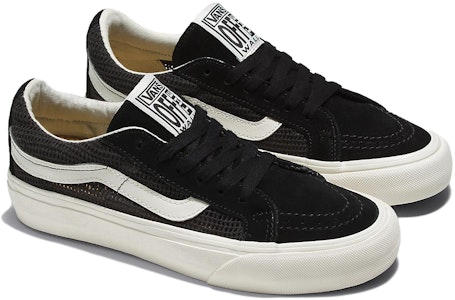 Vans SK8 LOW 重製版網布 VR3 SF 潮流休閒 防滑耐磨 低筒 滑板鞋 男女款 黑白金 Lookbook Vans SK8 LOW 重製版網布 VR3 SF 潮流休閒 防滑耐磨 低筒 滑板鞋 男女款 黑白金