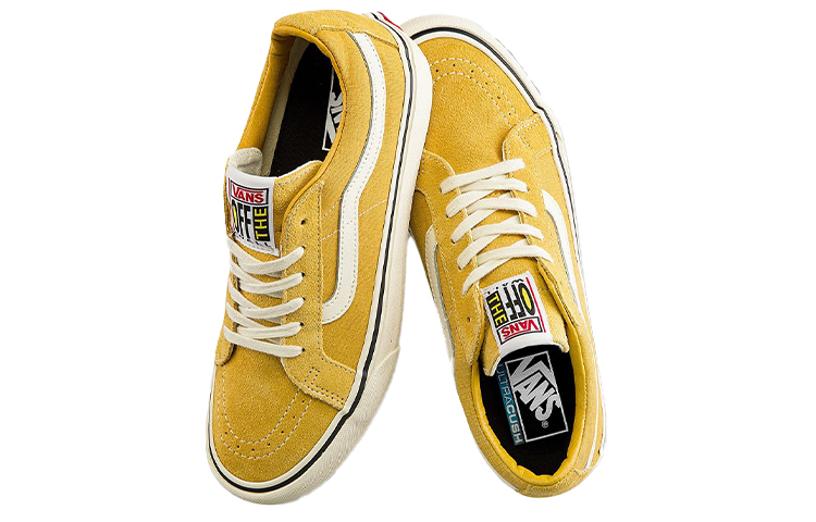 Shop Vans Sk8-Low Reissue SF 'Honey Gold Yellow' VN0A4UWI2V8