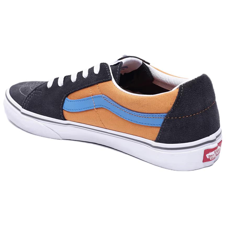 Lookbook Vans SK8 LOW 防滑減震 低筒 滑板鞋 男女同款 灰橙藍