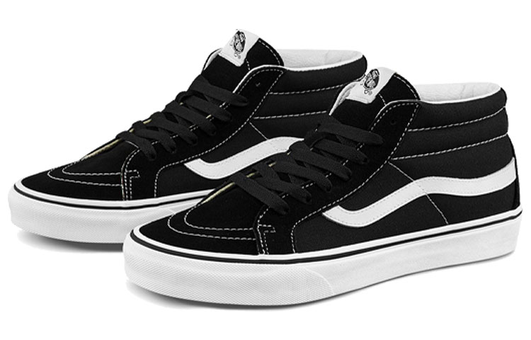 Lookbook Vans Sk8-Mid ''Schwarz'' VN0A391F6BT