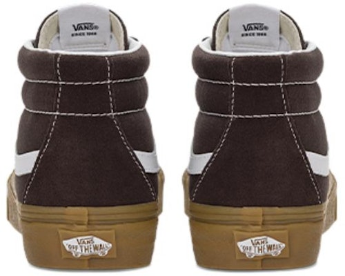 Vans SK8-Mid 'Black Brown' VN0A391FCHC Lookbook Vans SK8-Mid 'Black Brown' VN0A391FCHC