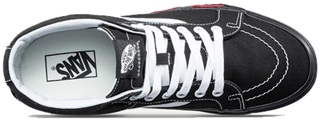 Vans Sk8-Mid 'Flame Cut Out' VN0A3MV8UQZ Shop Vans Sk8-Mid 'Flame Cut Out' VN0A3MV8UQZ