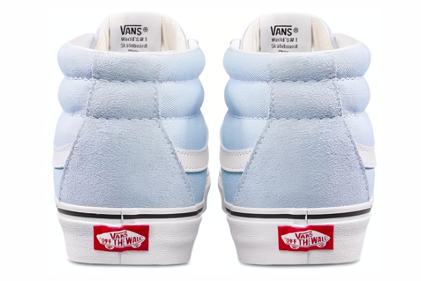 Shop Vans Sk8-Mid 'Biru Muda' VN0A391FWPZ