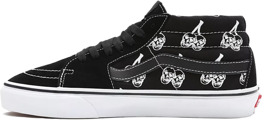 Vans SK8-MID (NEW VARSITY) Black VN0A3WM34WW Buy Vans SK8-MID (NEW VARSITY) Black VN0A3WM34WW
