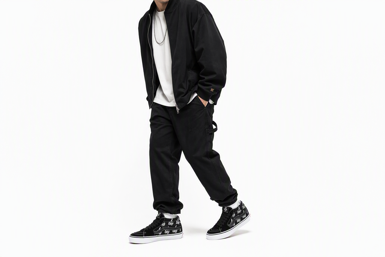 Order Vans SK8-MID (NEW VARSITY) Nero VN0A3WM34WW