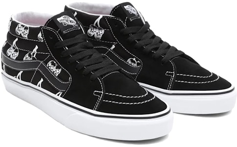 Vans SK8-MID (NUEVA COLEGIAL) Negro VN0A3WM34WW Lookbook Vans SK8-MID (NUEVA COLEGIAL) Negro VN0A3WM34WW