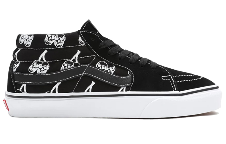 Lookbook Vans SK8-MID (NEW VARSITY) Nero VN0A3WM34WW