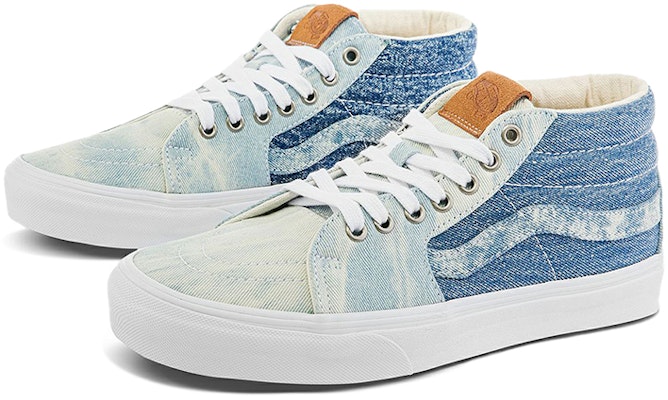 Vans Sk8-Mid 'Washed Denim' VN0A3WM3448 Order Vans Sk8-Mid 'Washed Denim' VN0A3WM3448
