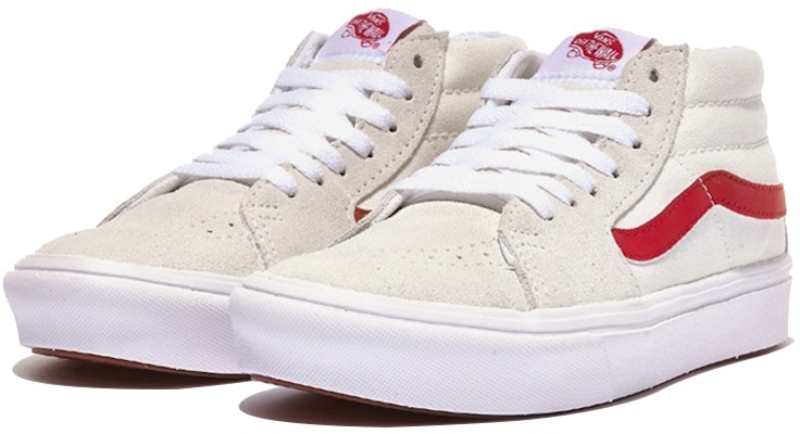 Vans SK8-Mid Beige/Red VN0A4UW11SO Lookbook Vans SK8-Mid Beige/Red VN0A4UW11SO