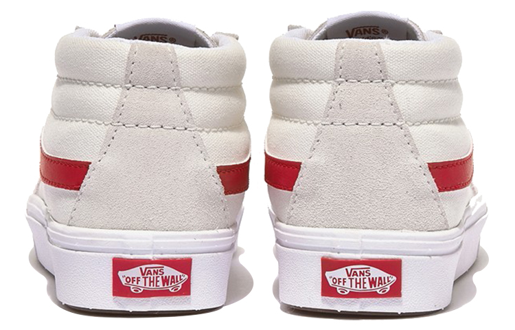 Shop Vans SK8-Mid Beige/Rojo VN0A4UW11SO