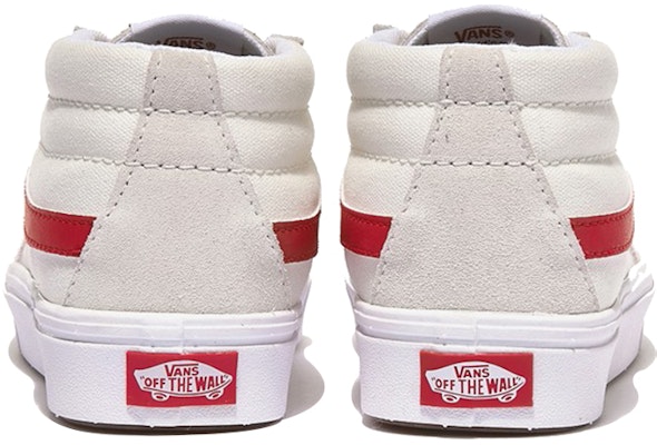 Vans SK8-Mid Beige/Red VN0A4UW11SO Shop Vans SK8-Mid Beige/Red VN0A4UW11SO