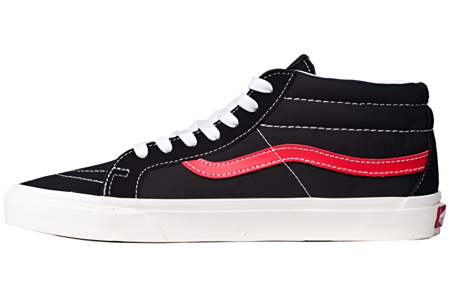 Vans SK8-Mid Black-Red 'Black Red' VN0A391FTP2