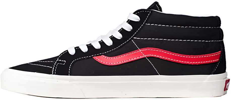Vans SK8 MID 中筒 滑板鞋 男女同款 黑紅 Buy Vans SK8 MID 中筒 滑板鞋 男女同款 黑紅