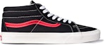 Order Vans SK8-Mid Hitam-Merah 'Black Red' VN0A391FTP2