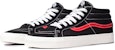 Vans SK8-Mid Hitam-Merah 'Black Red' VN0A391FTP2