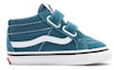 Order Vans SK8-Mid Kasual Skateboarding Biru Tahan Lasak & Anti Gelincir Malaysia VN0A5DXD9EM
