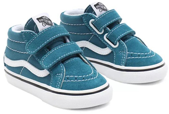 Vans SK8-Mid Breathable Wear-resistant Non-Slip Low Tops Casual Skateboarding Shoes Blue VN0A5DXD9EM Lookbook Vans SK8-Mid Breathable Wear-resistant Non-Slip Low Tops Casual Skateboarding Shoes Blue VN0A5DXD9EM