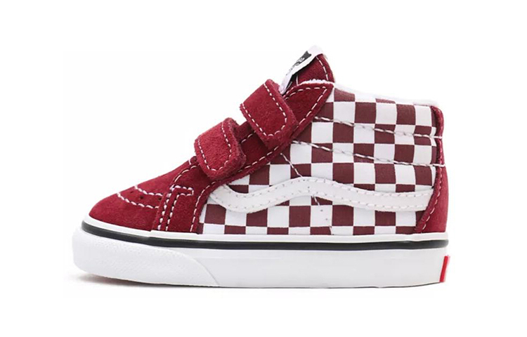 Vans SK8-Mid Checkerboard K Red/White VN0A5DXD99G