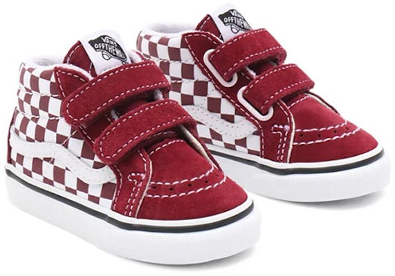 Vans SK8-Mid Checkerboard K Red/White VN0A5DXD99G Lookbook Vans SK8-Mid Checkerboard K Red/White VN0A5DXD99G