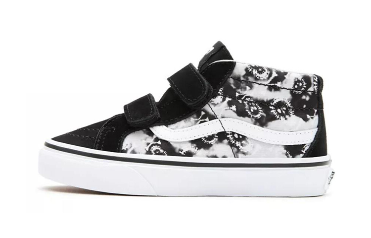 Buy 中童 Vans SK8 MID 中筒 兒童滑板鞋 黑白