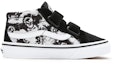 Order 中童 Vans SK8 MID 中筒 兒童滑板鞋 黑白