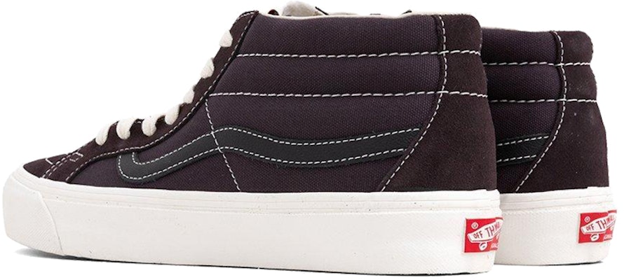 Vans Sk8-Mid LX Suede 'Hitam Shale' VN0A3ZCDUN8 Lookbook Vans Sk8-Mid LX Suede 'Hitam Shale' VN0A3ZCDUN8