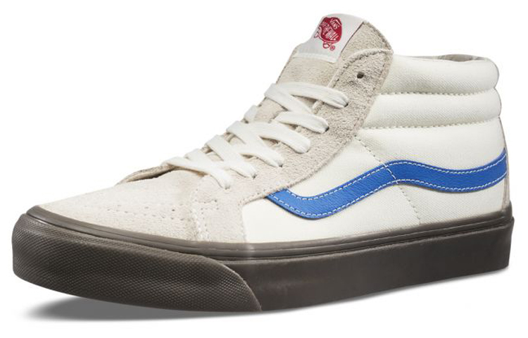 Order Vans Sk8-Mid LX Suede 'White Asparagus' Putih Asparagus VN0A3ZCDUNA