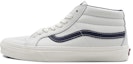Buy Vans Sk8-Mid Kasut Skateboard Kasual Unisex Putih Biru VN0A3MV8FS8