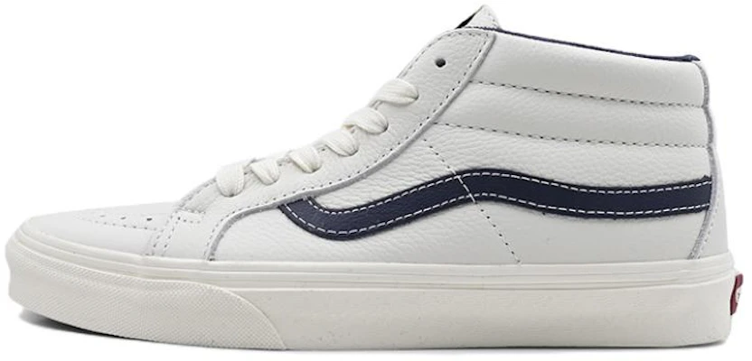 Vans Sk8-Mid Mid-Top Skate-Schuhe Unisex Weiß Blau VN0A3MV8FS8 Buy Vans Sk8-Mid Mid-Top Skate-Schuhe Unisex Weiß Blau VN0A3MV8FS8