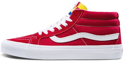 Vans SK8-Mid Mid-Top Skate Shoes Red Unisex VN0A391FTOV Vans SK8-Mid Mid-Top Skate Shoes Red Unisex VN0A391FTOV