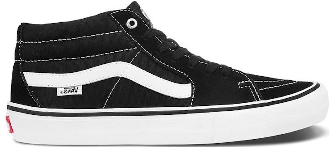 Vans Sk8-Mid Pro 'Hitam Putih' VN0A347UY28 Order Vans Sk8-Mid Pro 'Hitam Putih' VN0A347UY28