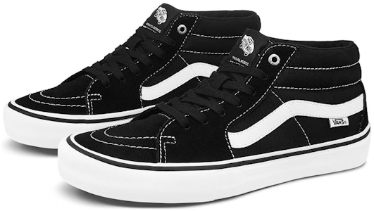 Vans Sk8-Mid Pro 'Hitam Putih' VN0A347UY28 Lookbook Vans Sk8-Mid Pro 'Hitam Putih' VN0A347UY28