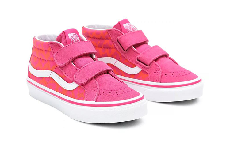 Lookbook 반스 SK8-Mid 레드/화이트 VN0A346Y34L