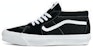 Vans Sk8-Mid Reissue 83 LX 'Hitam Putih' VN000CQQBA2