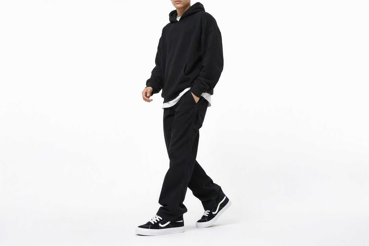 Order Vans Sk8-Mid Reissue 83 LX '黑白色' VN000CQQBA2