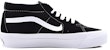 Vans Sk8-Mid Reissue 83 LX 'Hitam Putih' VN000CQQBA2