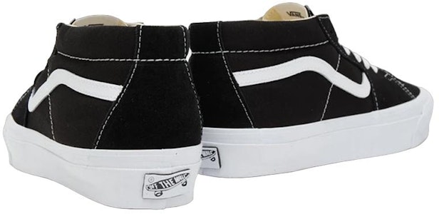 Vans Sk8-Mid Reissue 83 LX 'Hitam Putih' VN000CQQBA2 Shop Vans Sk8-Mid Reissue 83 LX 'Hitam Putih' VN000CQQBA2