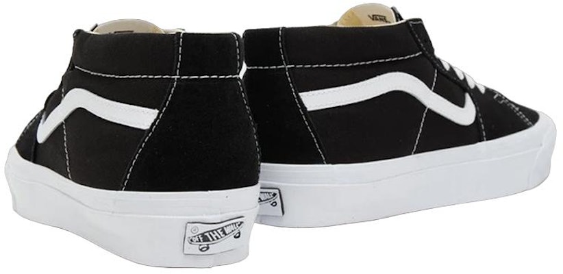 Vans Sk8-Mid Reissue 83 LX '黑白色' VN000CQQBA2 Shop Vans Sk8-Mid Reissue 83 LX '黑白色' VN000CQQBA2